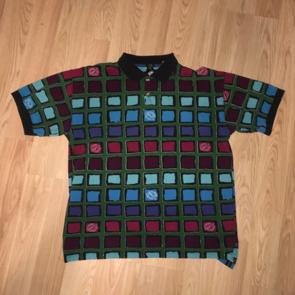 Vintage Tabasco Tile Polo